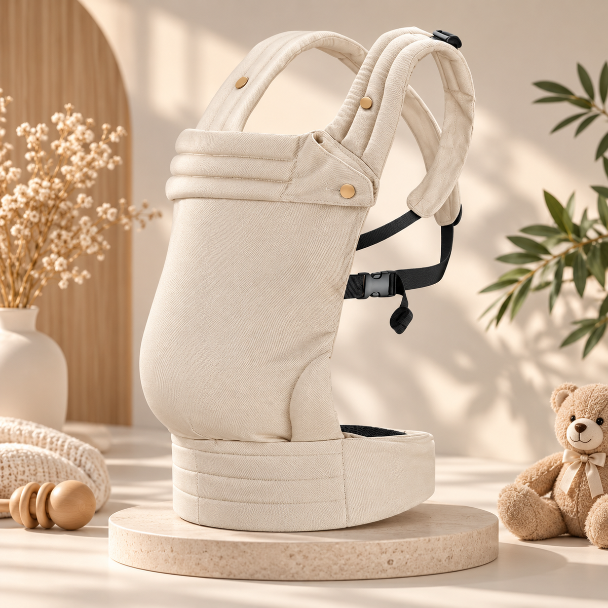 Porte-bébé avec motif tendance