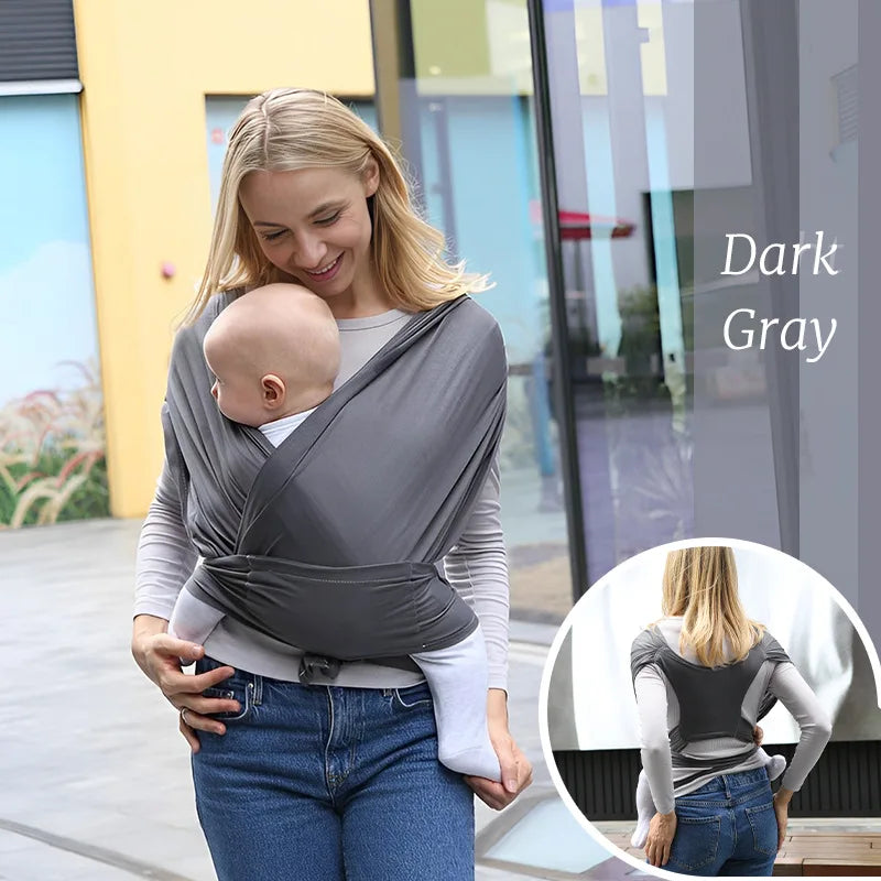 Porte-bébé sans nœud en coton doux 0-36 mois