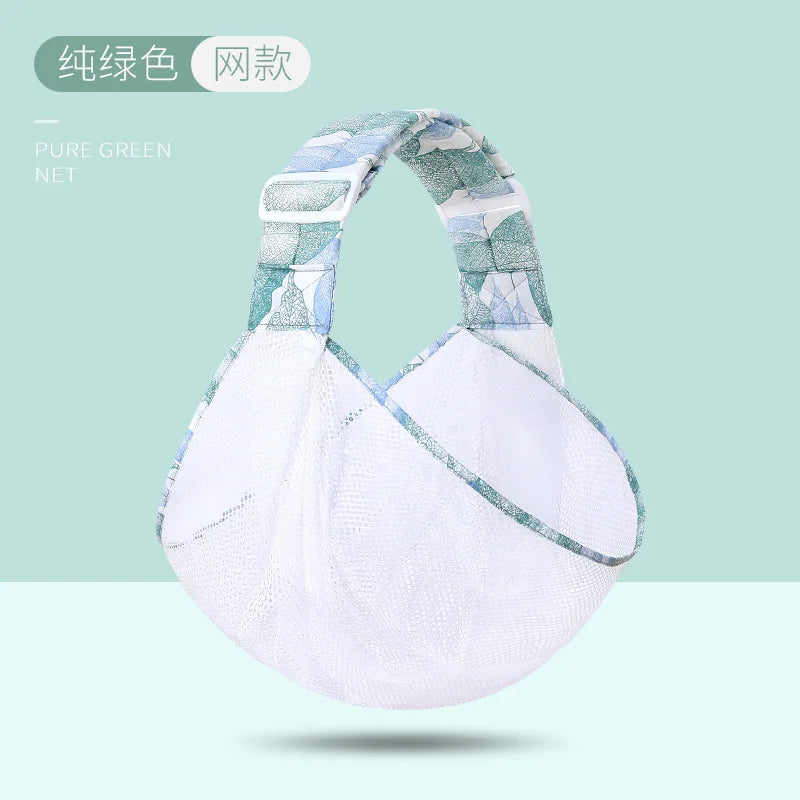 Sling porte-bébé ajustable en tissu ou mesh