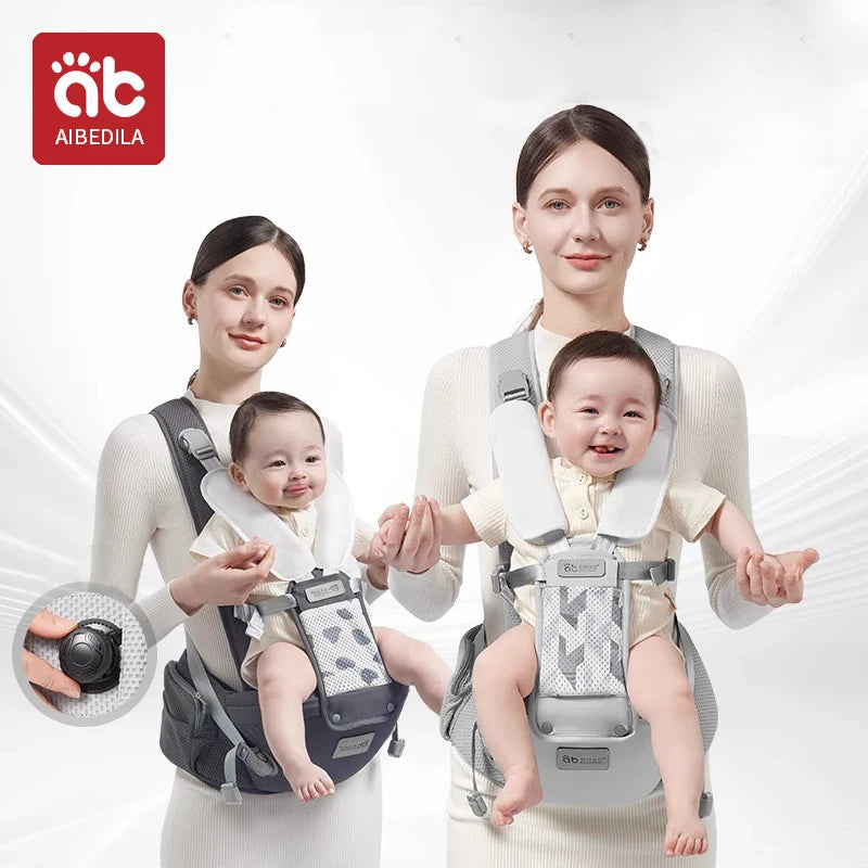 Porte-bébé 0-6 mois ergonomique multiposition