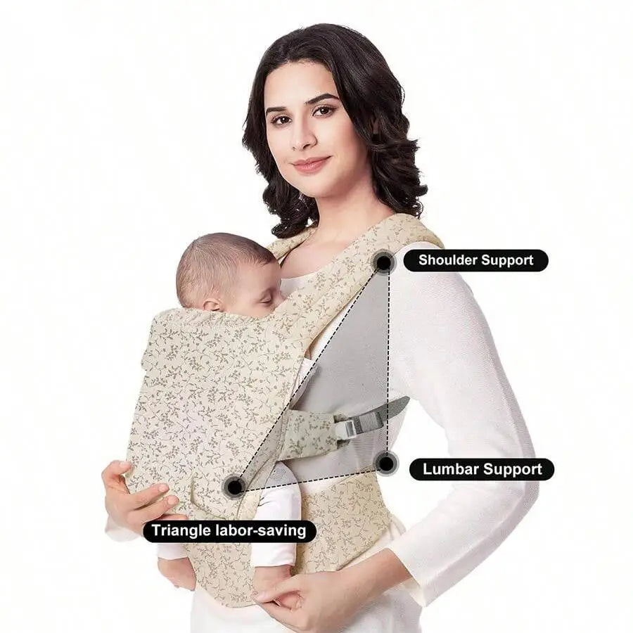 Porte-bébé 4-en-1 ventral et dorsal 4 saisons