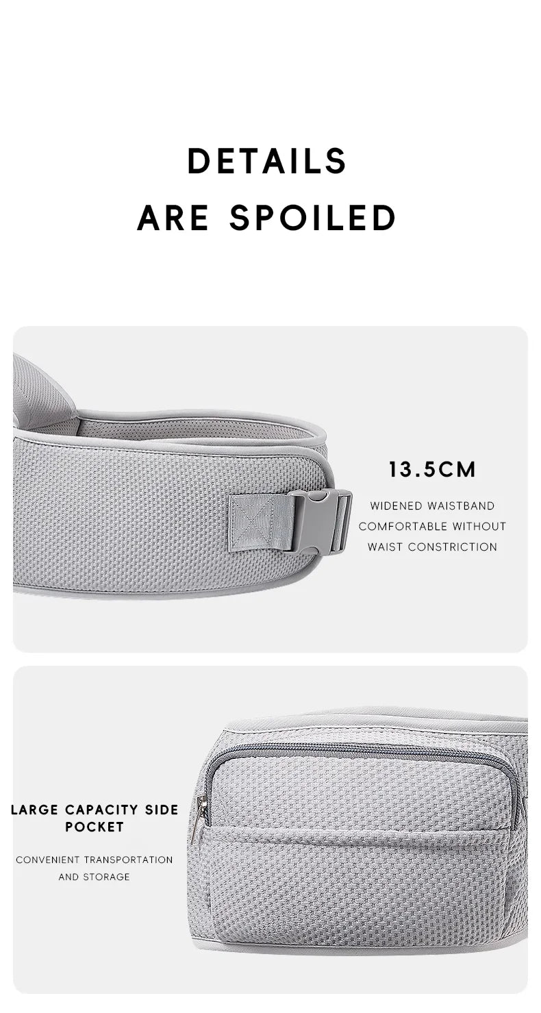 Porte-bébé 0-6 mois ergonomique multiposition