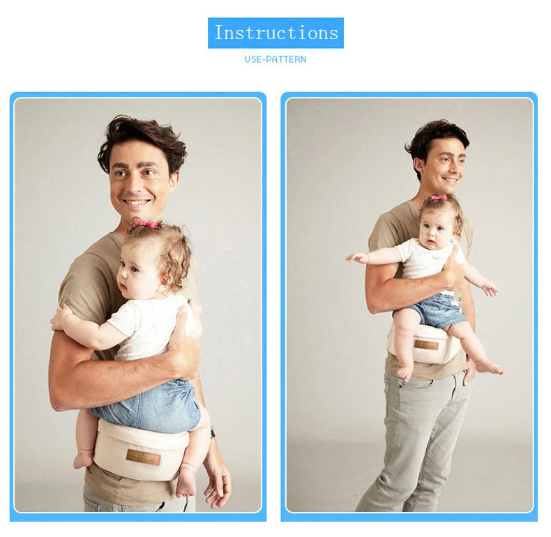 Ceinture porte-bébé à siège de hanche réglable