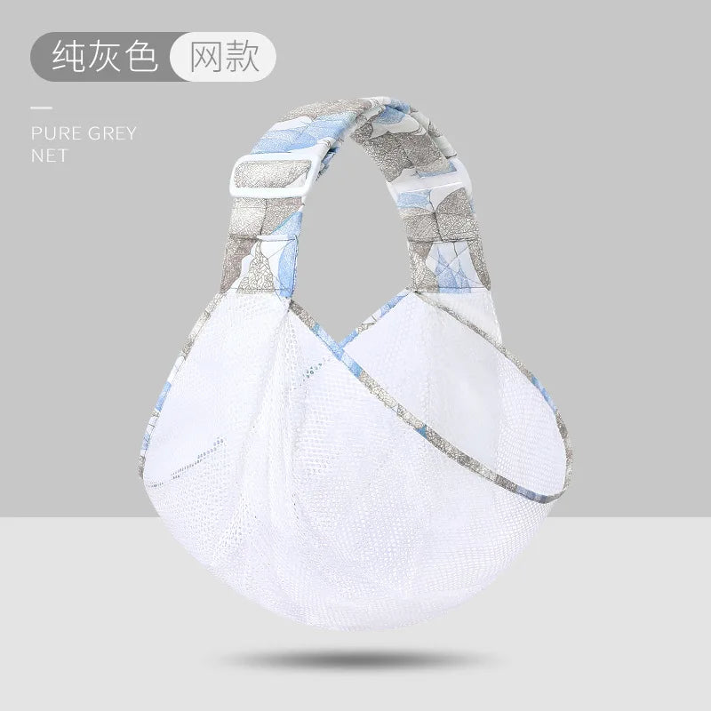 Sling porte-bébé ajustable en tissu ou mesh