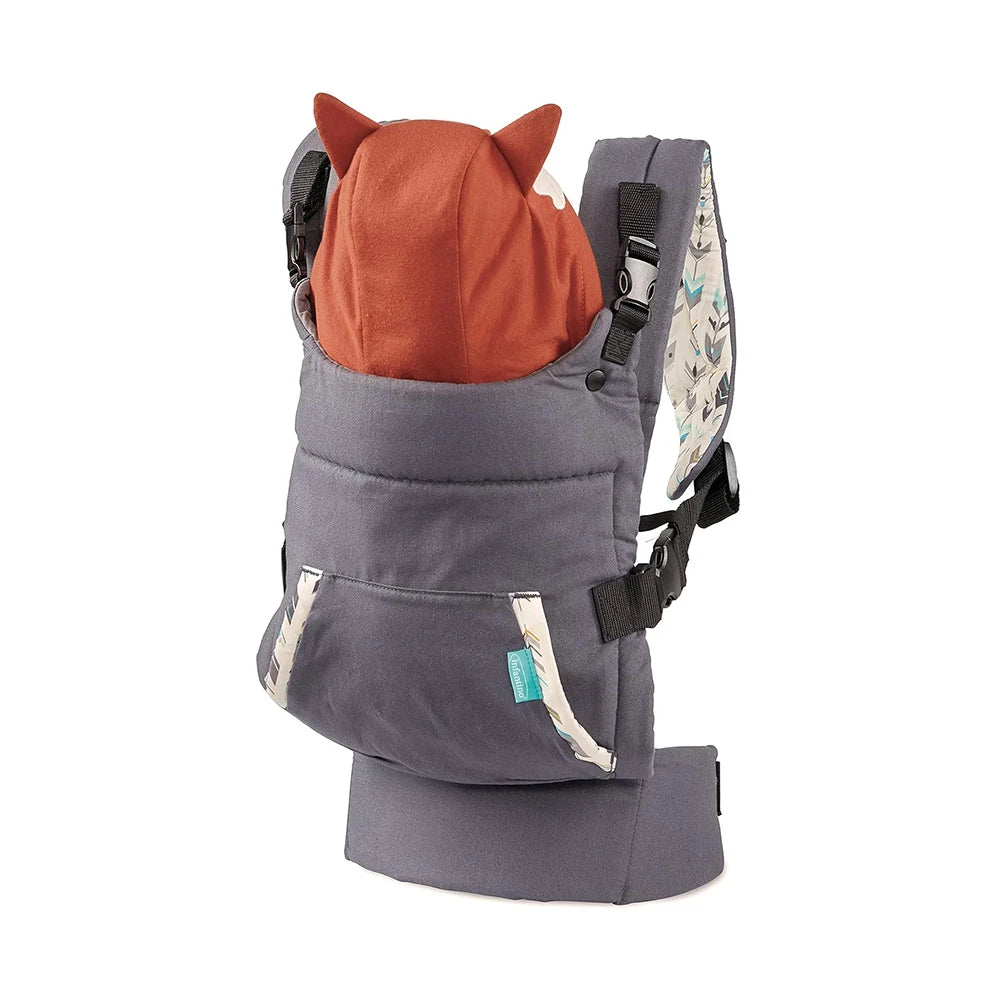 Porte-bébé à capuche évolutif 0-24 mois