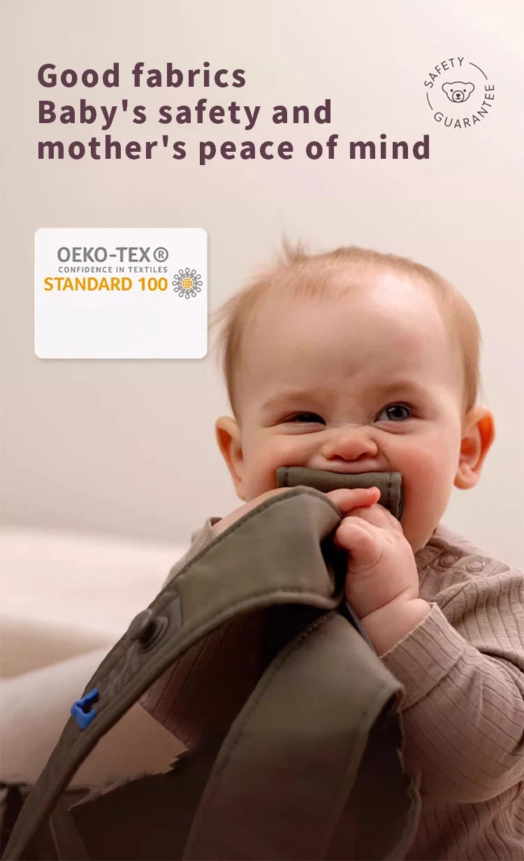 Porte-bébé ergonomique et physiologique 3-en-1