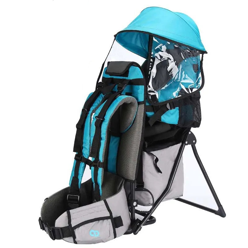 Porte-bébé pour rando pliable à armature
