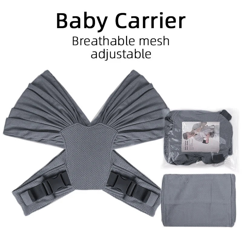 Porte-bébé pour maman en coton et mesh