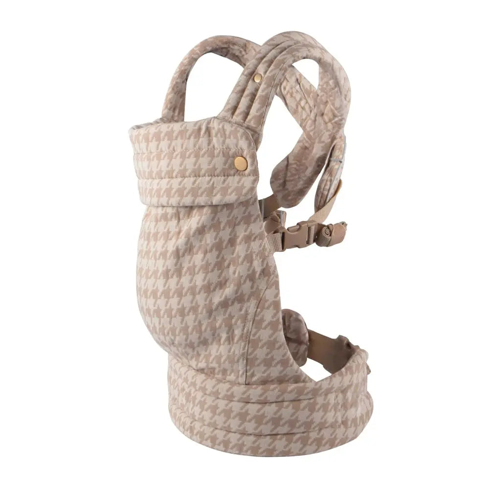 Porte-bébé pied-de-poule & léopard tendance