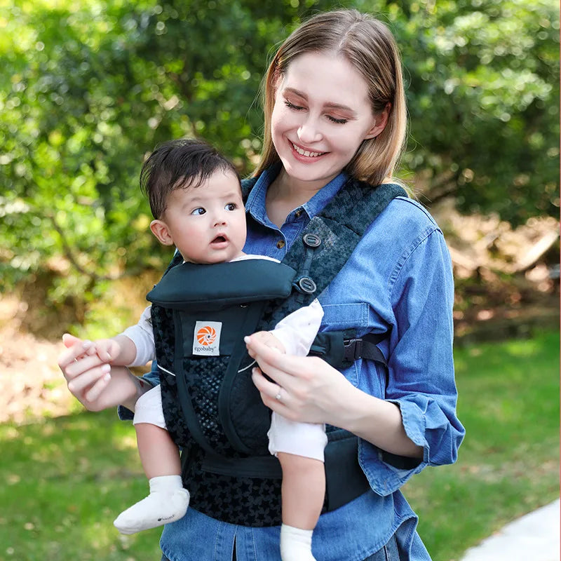 Porte-bébé à siège de hanche ergonomique ventral