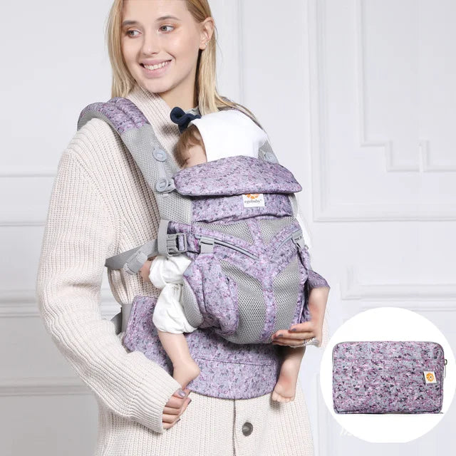 Porte-bébé ergo 360 en mesh respirant d'été