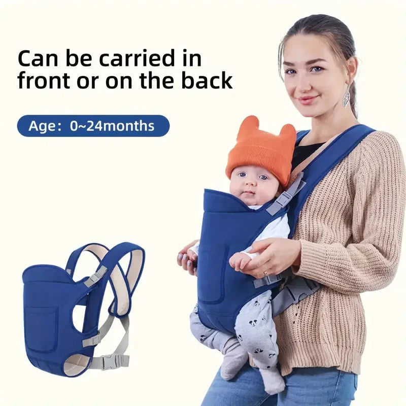 Porte-bébé 4 positions toutes saisons ventre/dos