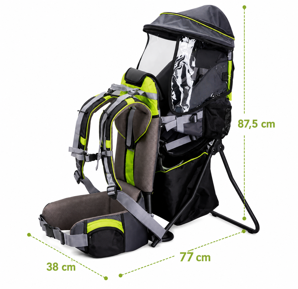 Sac à dos porte-bébé pliable pour voyage