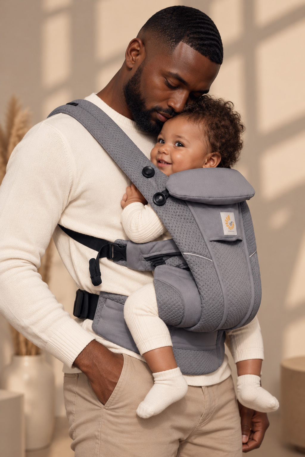 Porte-bébé confort ergonomique