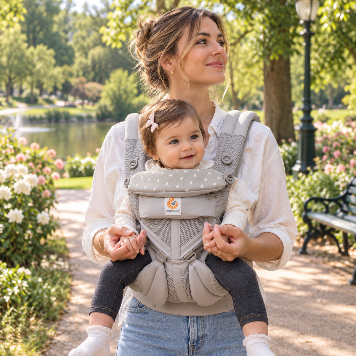 Porte-bébé confort ergonomique