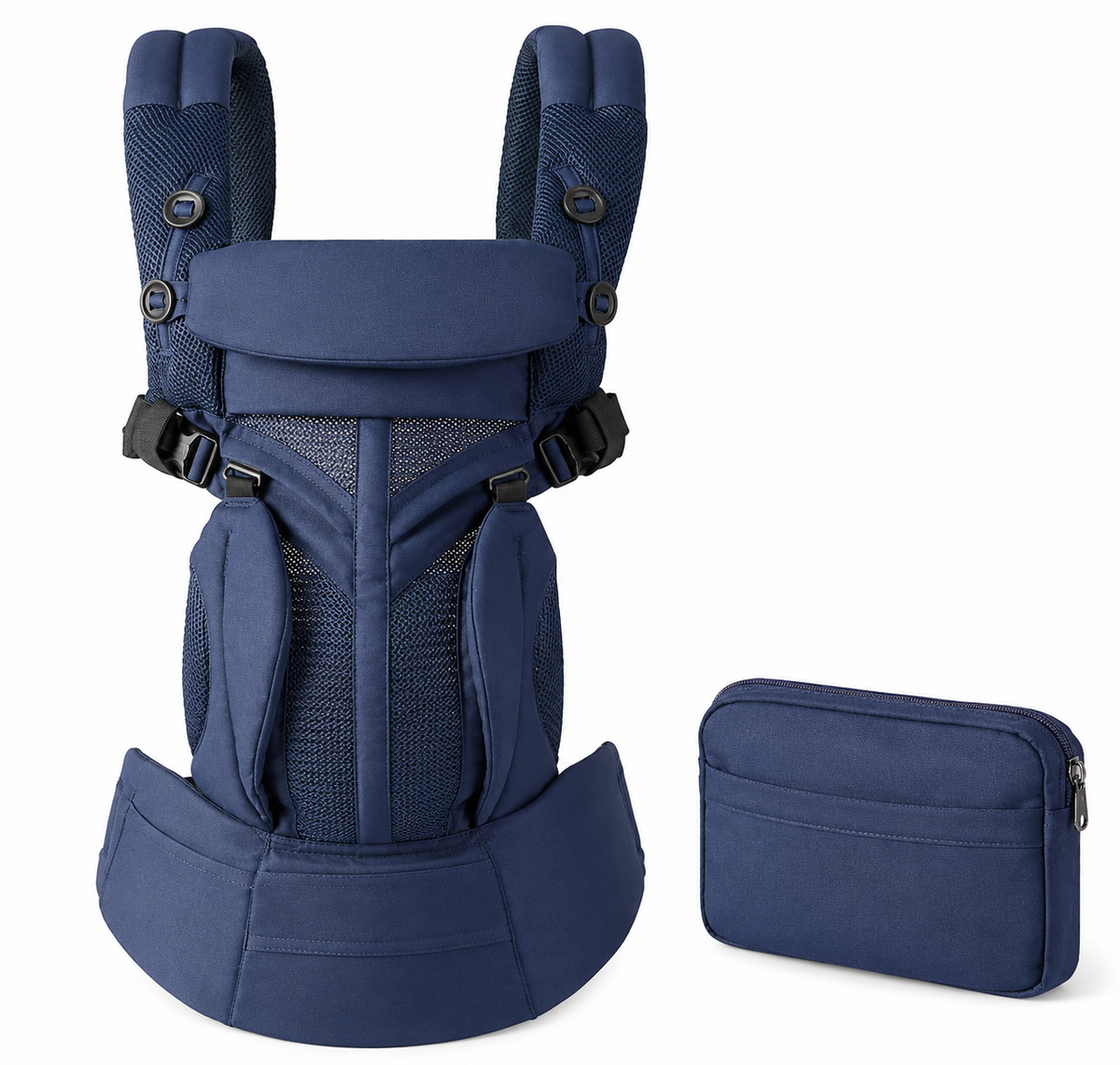Porte-bébé omni 360 en coton respirant évolutif
