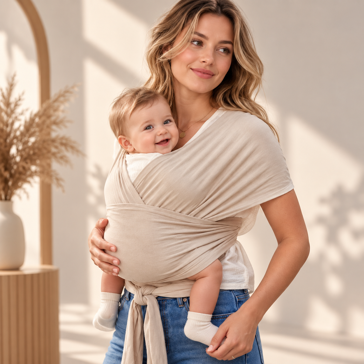 Porte-bébé pour nourrisson en coton 0-36 mois