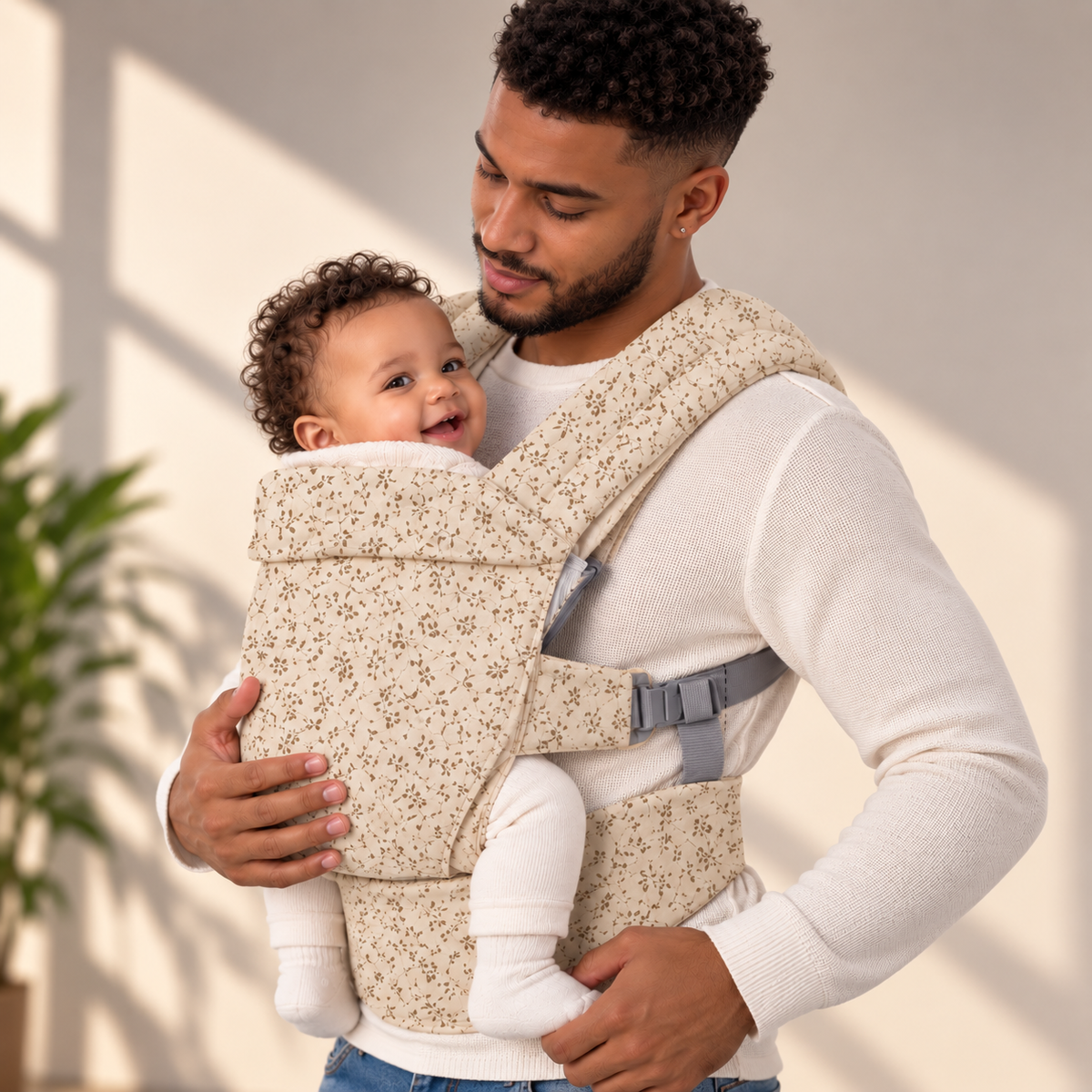 Porte-bébé 4-en-1 ventral et dorsal 4 saisons