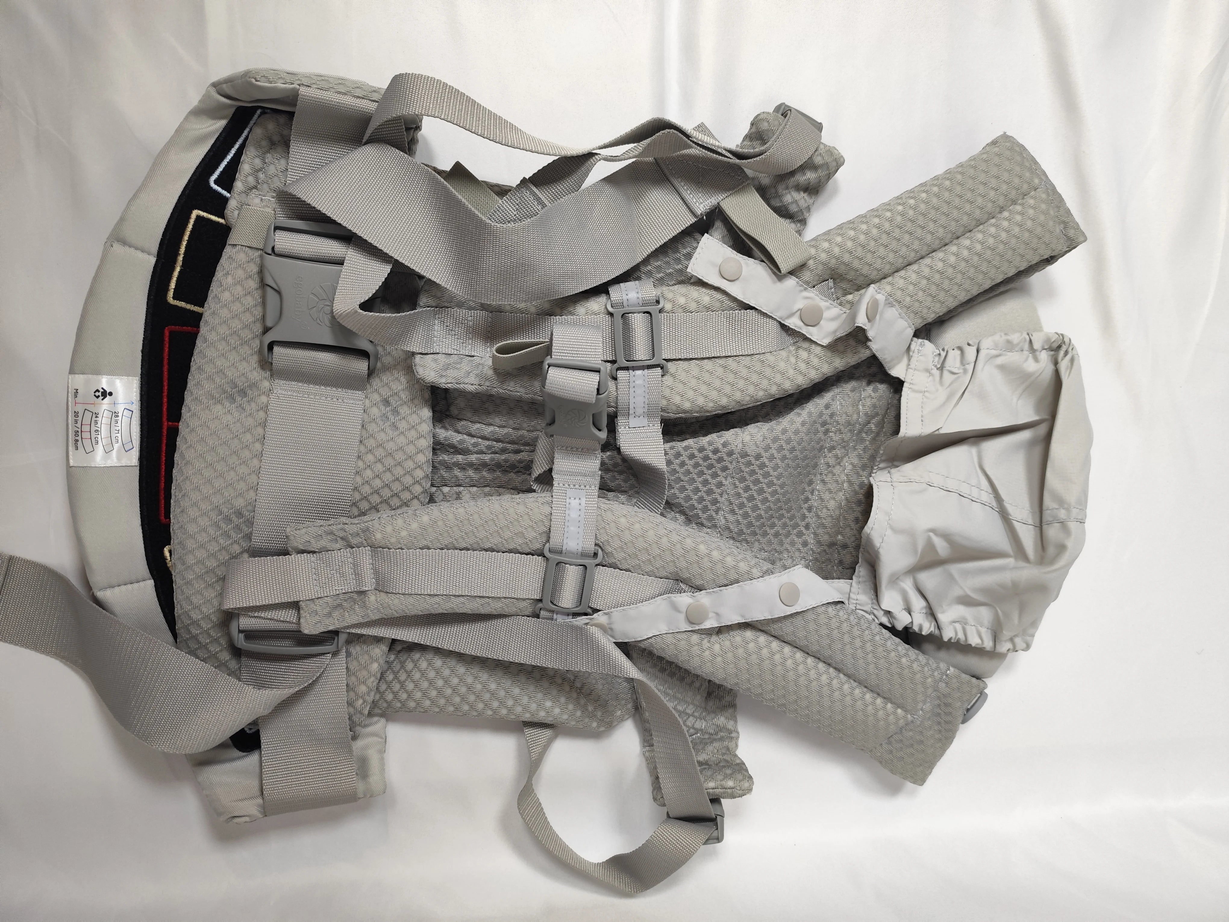 Porte-bébé à siège de hanche ergonomique ventral