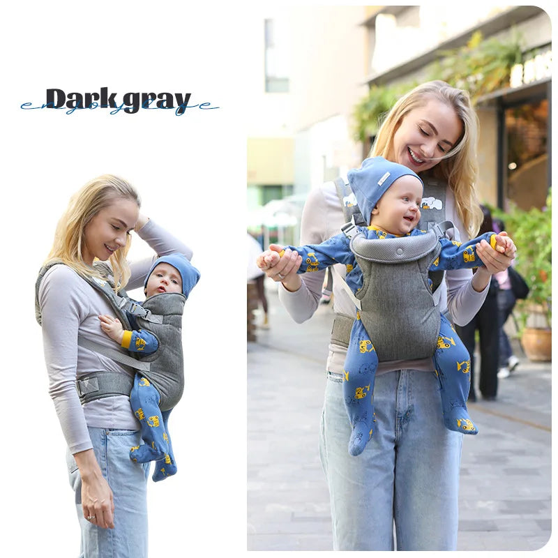 Porte-bébé bandoulière ergonomique et portable