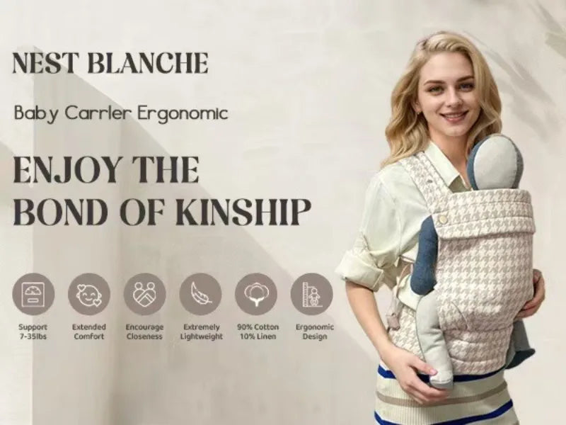 Porte-bébé à siège 3-36 mois avec sac de voyage