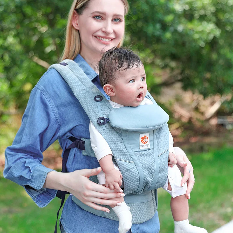 Porte-bébé à siège de hanche ergonomique ventral