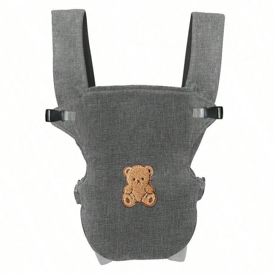 Porte-bébé ventral et dorsal 4-en-1 motif ours