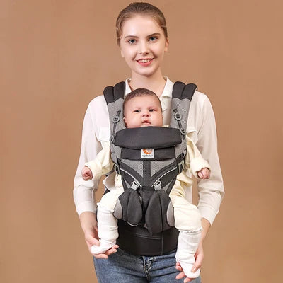 Porte-bébé face au monde respirant 0-36 mois