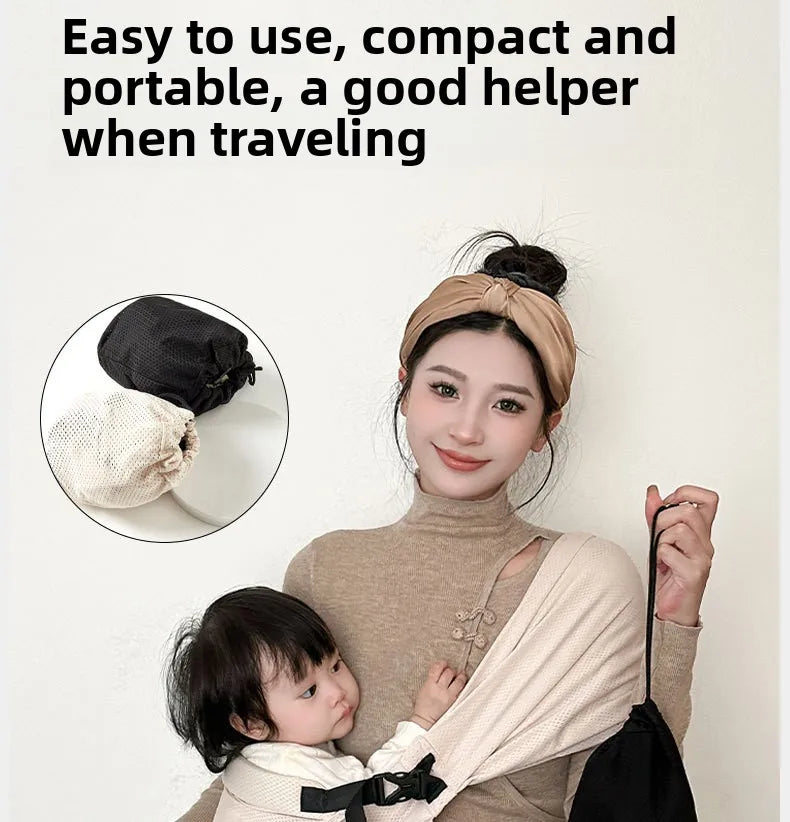Porte-bébé à enfiler portable pour nouveau-né