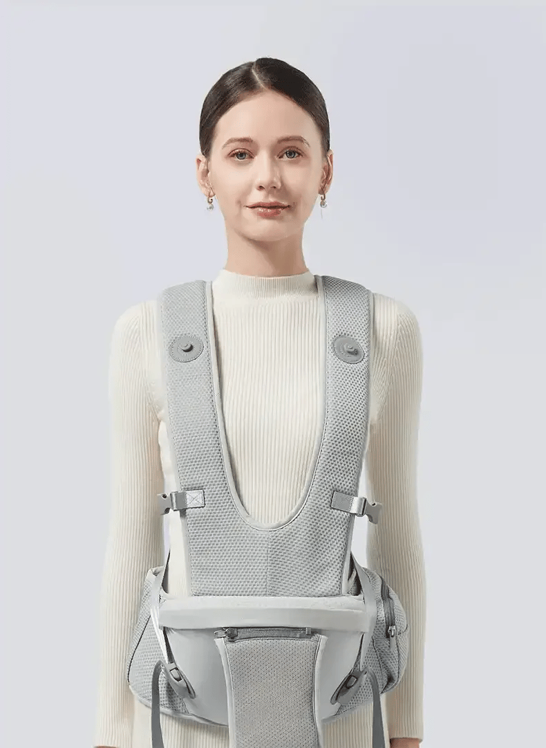 Porte-bébé 0-6 mois ergonomique multiposition