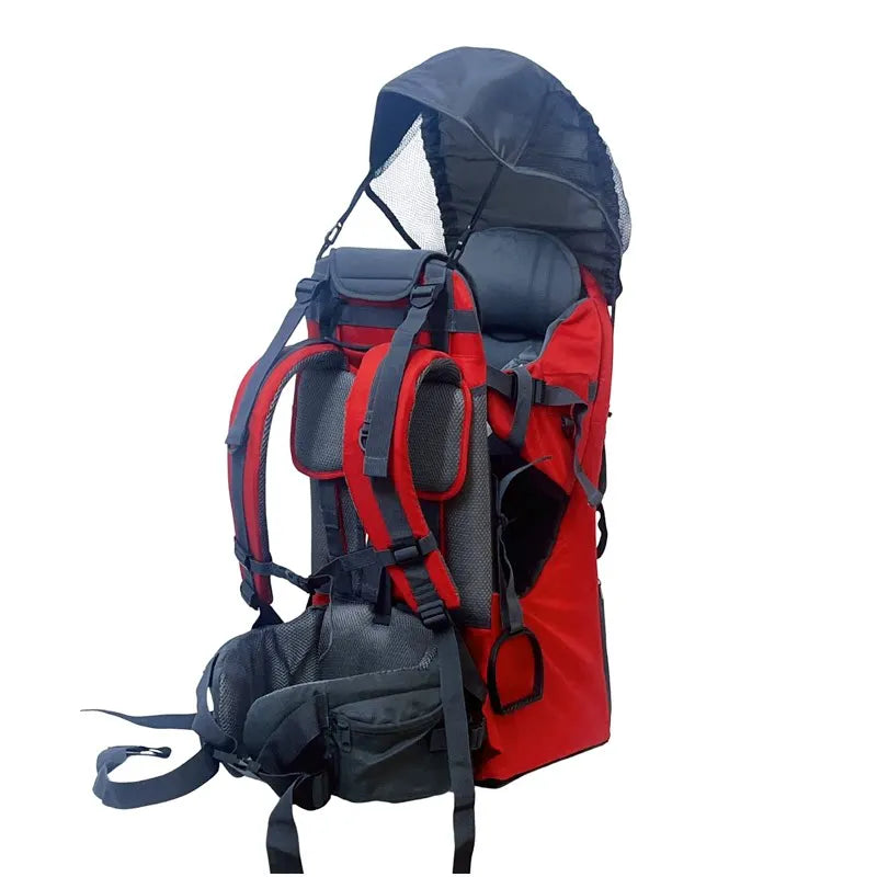 Sac à dos porte-bébé de randonnée léger en mesh aéré