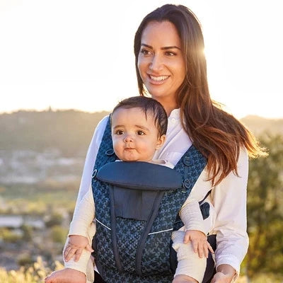 Porte-bébé ergo 360 en mesh respirant d'été