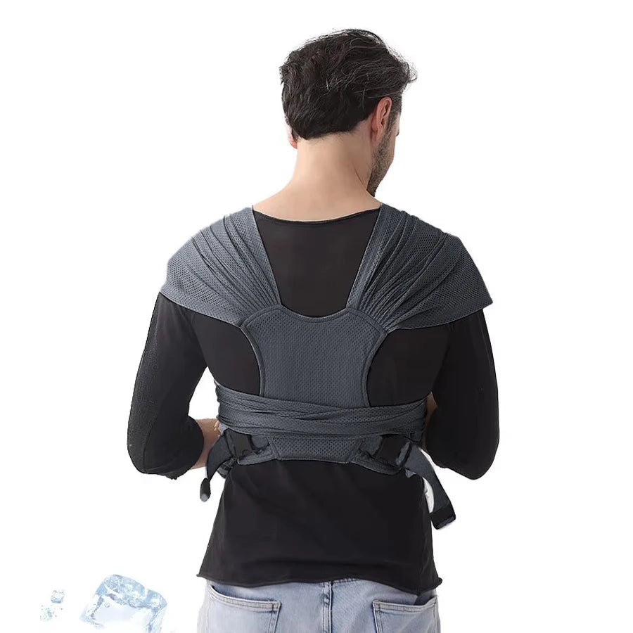 Porte-bébé pour maman en coton et mesh
