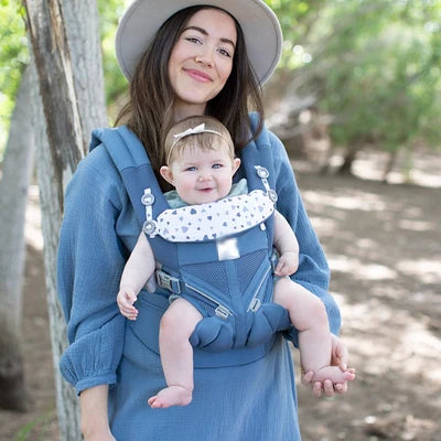 Porte-bébé ergo 360 en mesh respirant d'été