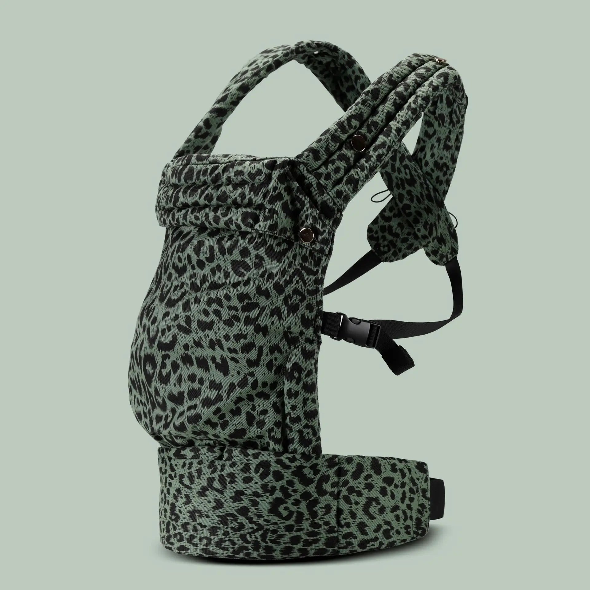 Porte-bébé pied-de-poule & léopard tendance