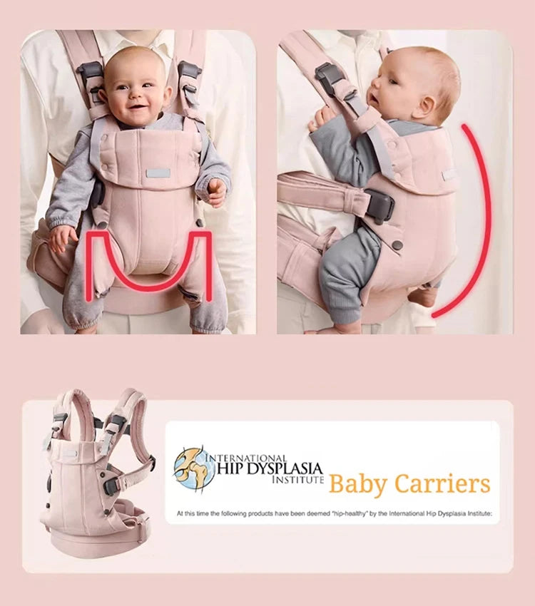 Porte-bébé ergonomique et physiologique 3-en-1