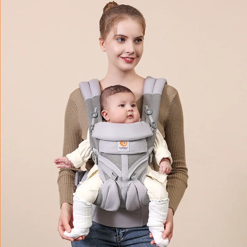 Porte-bébé à siège de hanche ergonomique ventral