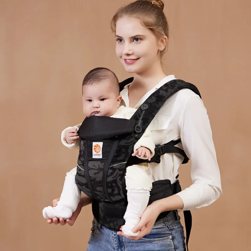 Porte-bébé à siège de hanche ergonomique ventral