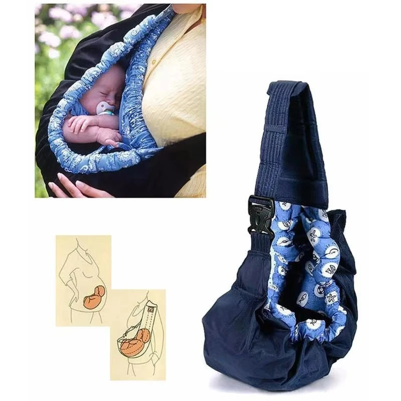 Porte-bébé pour allaitement doux et respirant