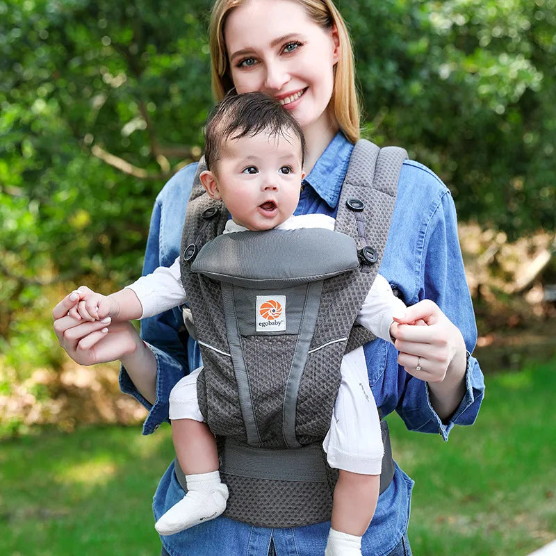 Porte-bébé à siège de hanche ergonomique ventral
