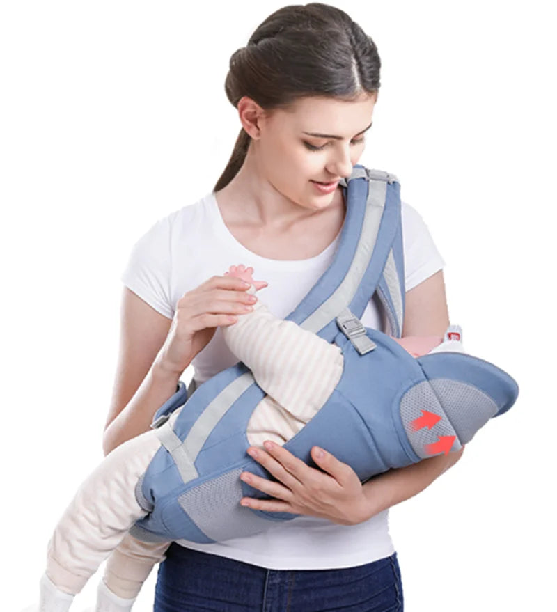 Porte-bébé à assise dès 3 mois face au monde