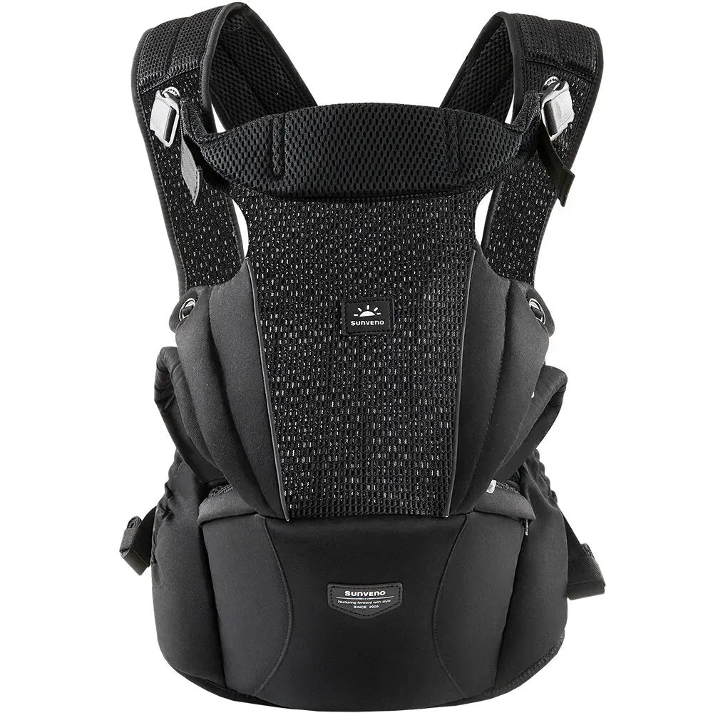 Porte-bébé sécurisé 4-24 mois en mesh aéré
