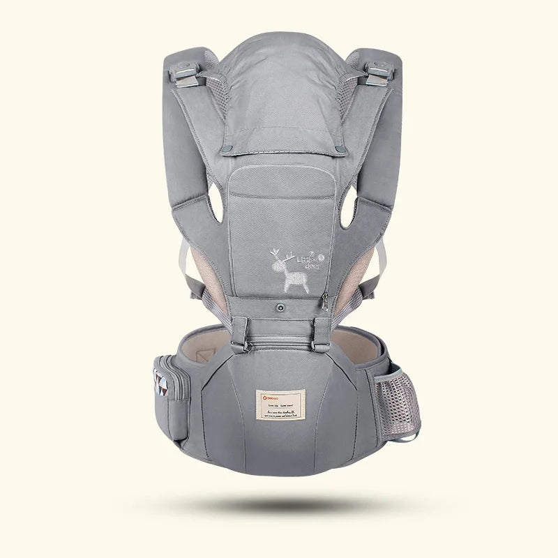 Porte-bébé 0-36 mois à assise gain d'effort