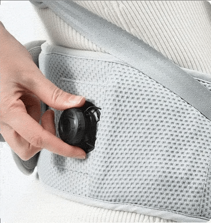 Porte-bébé 0-6 mois ergonomique multiposition