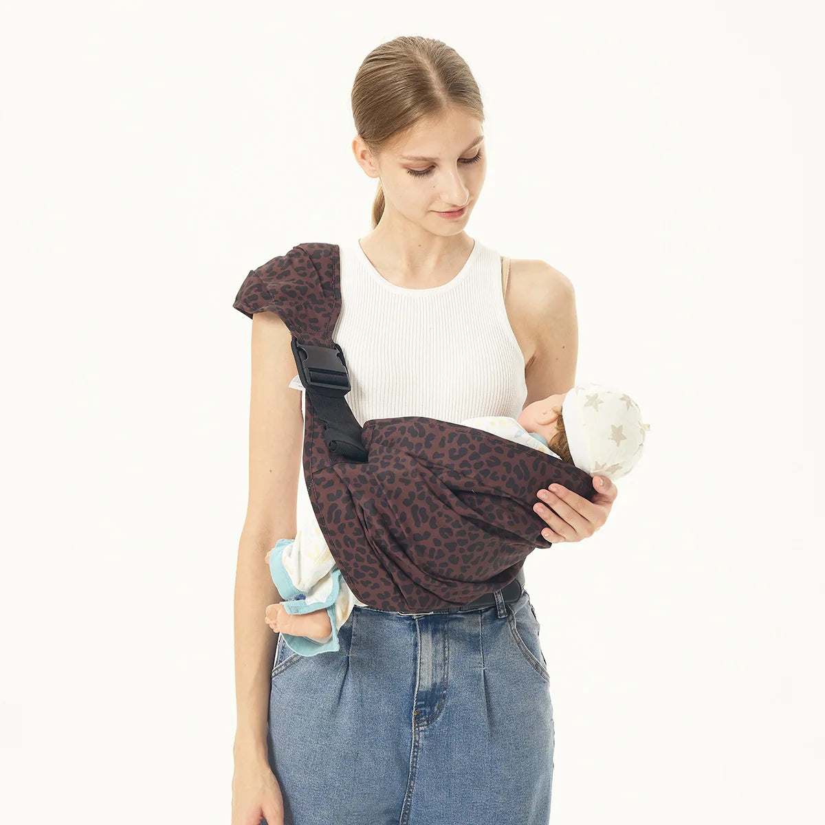 Porte-bébé avec siège toutes saisons réglable