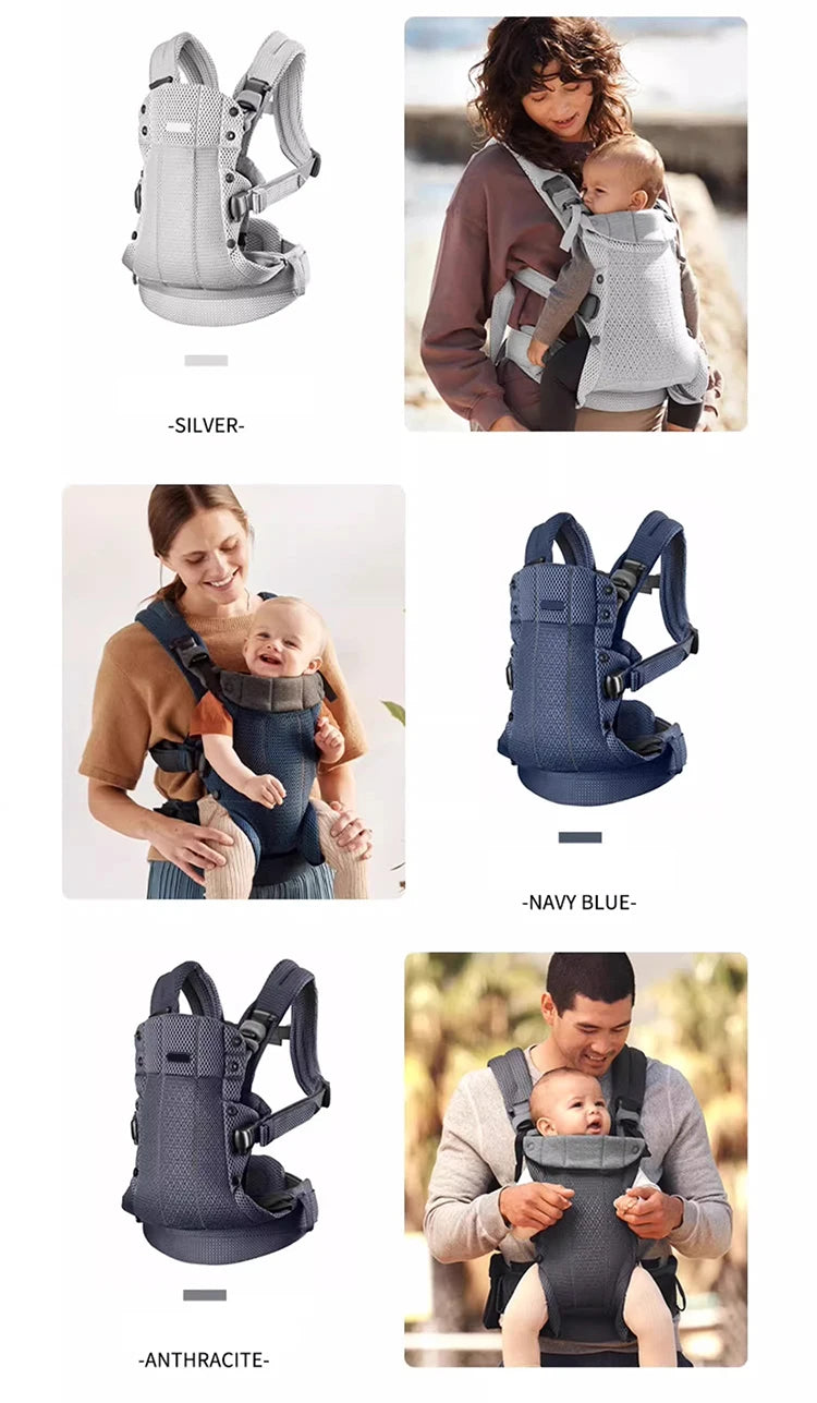 Porte-bébé ergonomique et physiologique 3-en-1