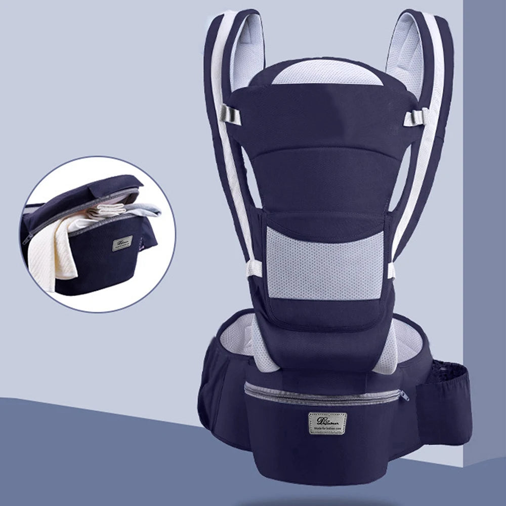 Porte-bébé à assise dès 3 mois face au monde