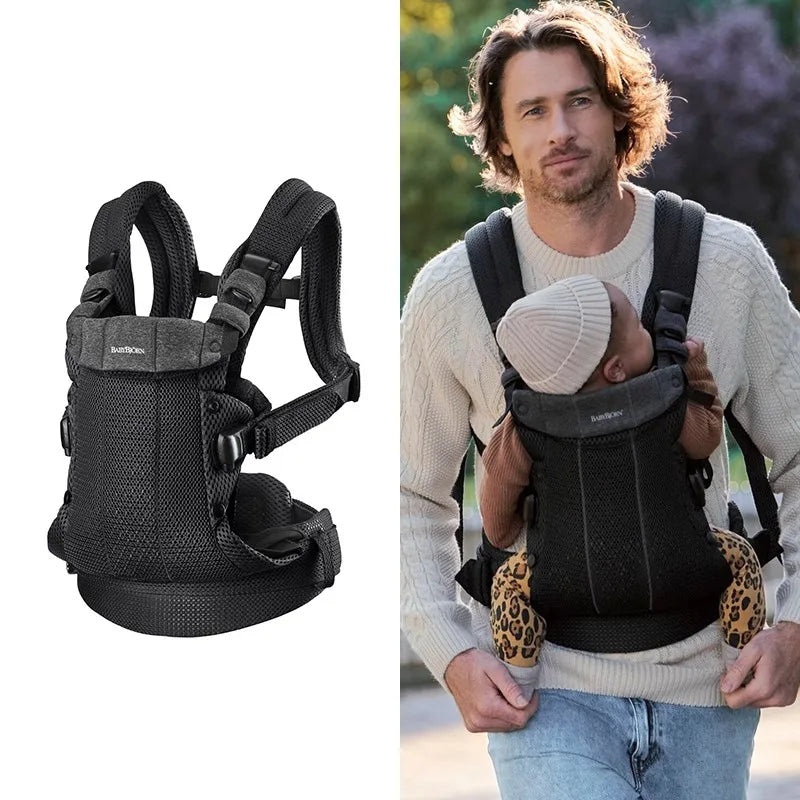 Porte-bébé ergonomique et physiologique 3-en-1