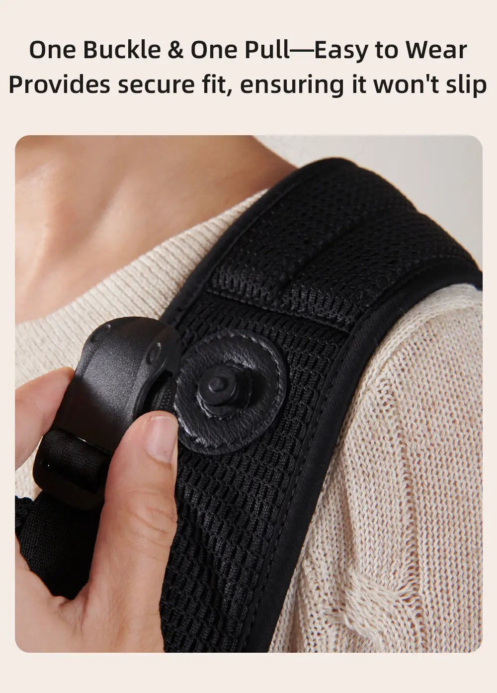 Porte-bébé sécurisé 4-24 mois en mesh aéré
