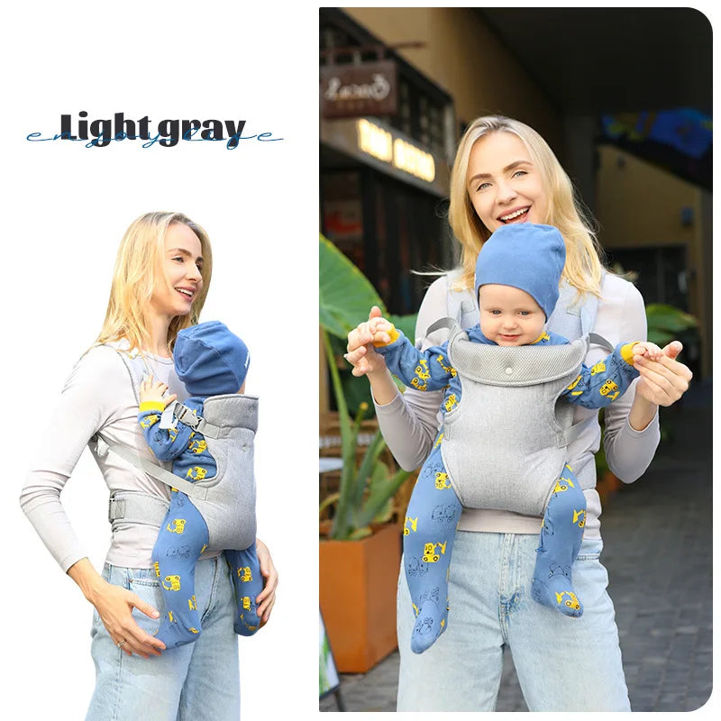 Porte-bébé bandoulière ergonomique et portable